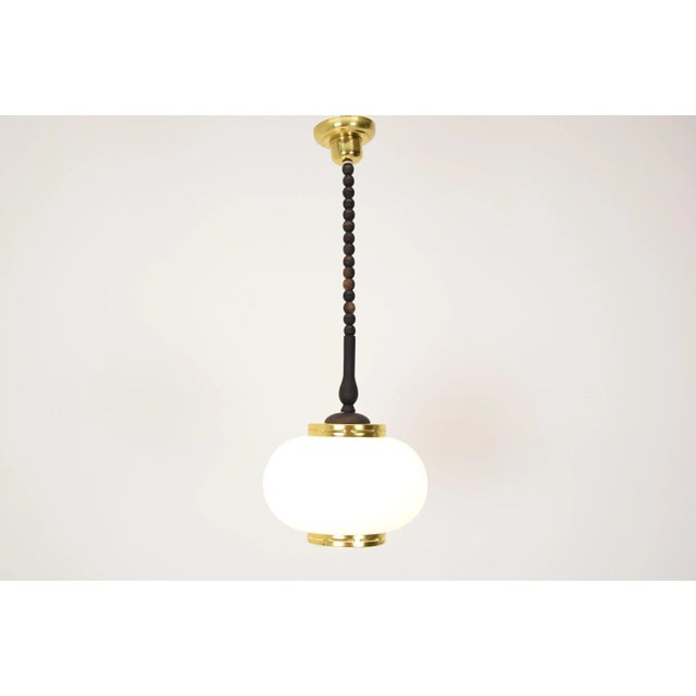 Mid-Century Pendant Lamp by Polam-Bielsko, 1970s For Sale - Image 11 of 15