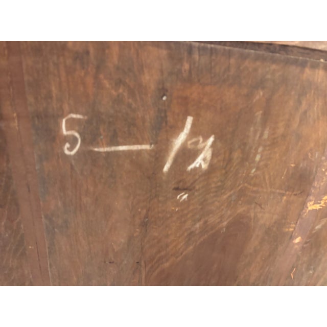 Antique American Mission Arts & Crafts Tiger Oak Sideboard Buffet Console For Sale - Image 13 of 13