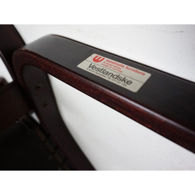 Vintage Siësta Lounge Chair by Ingmar Relling for Westnofa with Joan Miro Upholstery, 1970s For Sale - Image 16 of 17