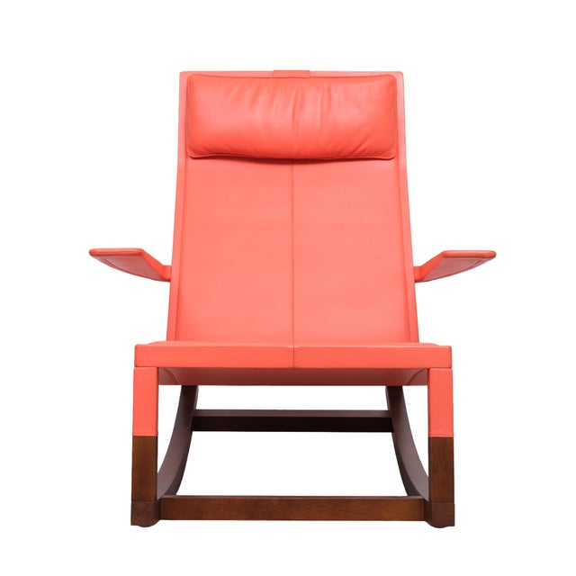 Dondo Rocking Chair by Jean-Marie Massaud for Poltrona Fraus, 2000 For Sale - Image 3 of 16