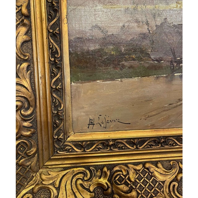 Illustration 19th Century French Village Scene by Eugène Galien-Laloue, E. Lefevre For Sale - Image 3 of 13