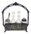 Art Nouveau Cabaret for Spices by Bracia Buch, Poland, 1890s, Set of 5 For Sale