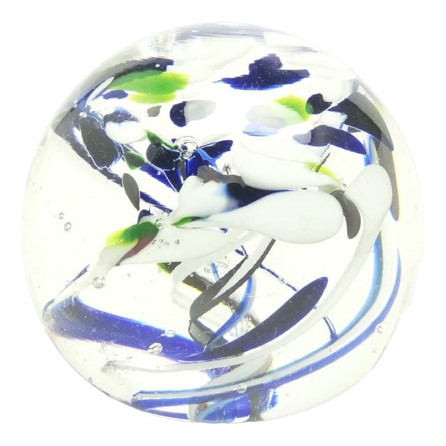 Vintage Polish Paperweight, 1950s For Sale