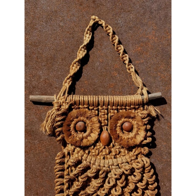 Rustic Brutalist Owl Sculpture, France, 1970 For Sale - Image 4 of 9