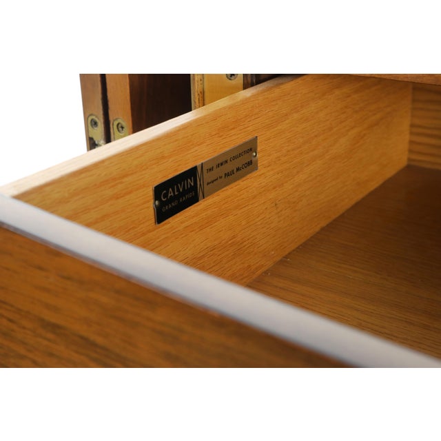 Mid-Century Modern Credenza by Paul McCobb for Calvin Furniture Co Irwin Collection For Sale - Image 3 of 9