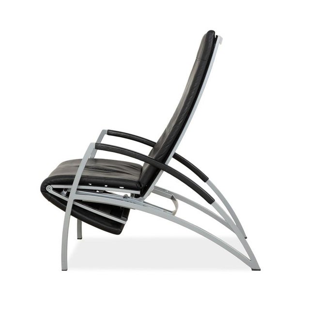 Black Pax Armchair from Interprofil For Sale - Image 13 of 14