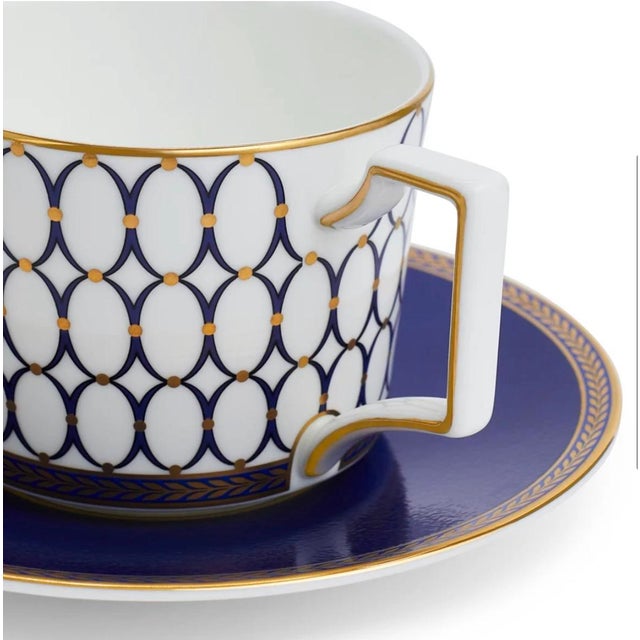 Tea please Bring a piece of history home with the Renaissance Gold Teacup & Saucer from Wedgwood. This lovely tea cup &...