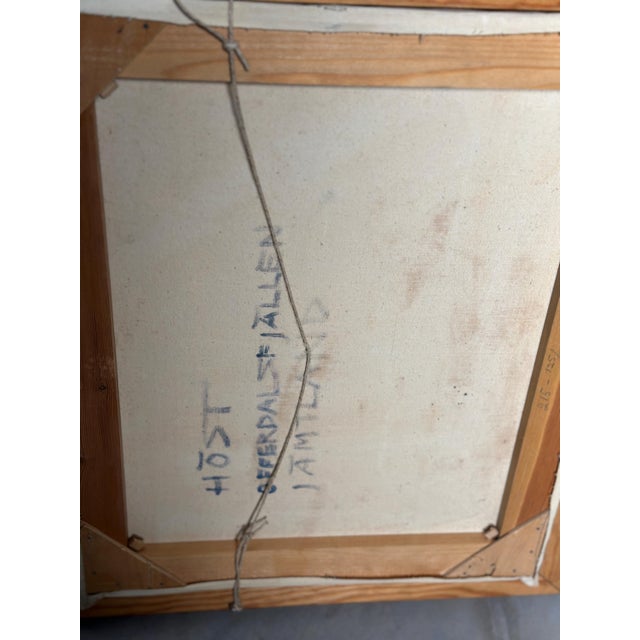 Nils Öberg, Autumn, Offerdalsfjällen Jämtland, 1960s, Oil on Canvas, Framed For Sale - Image 14 of 16