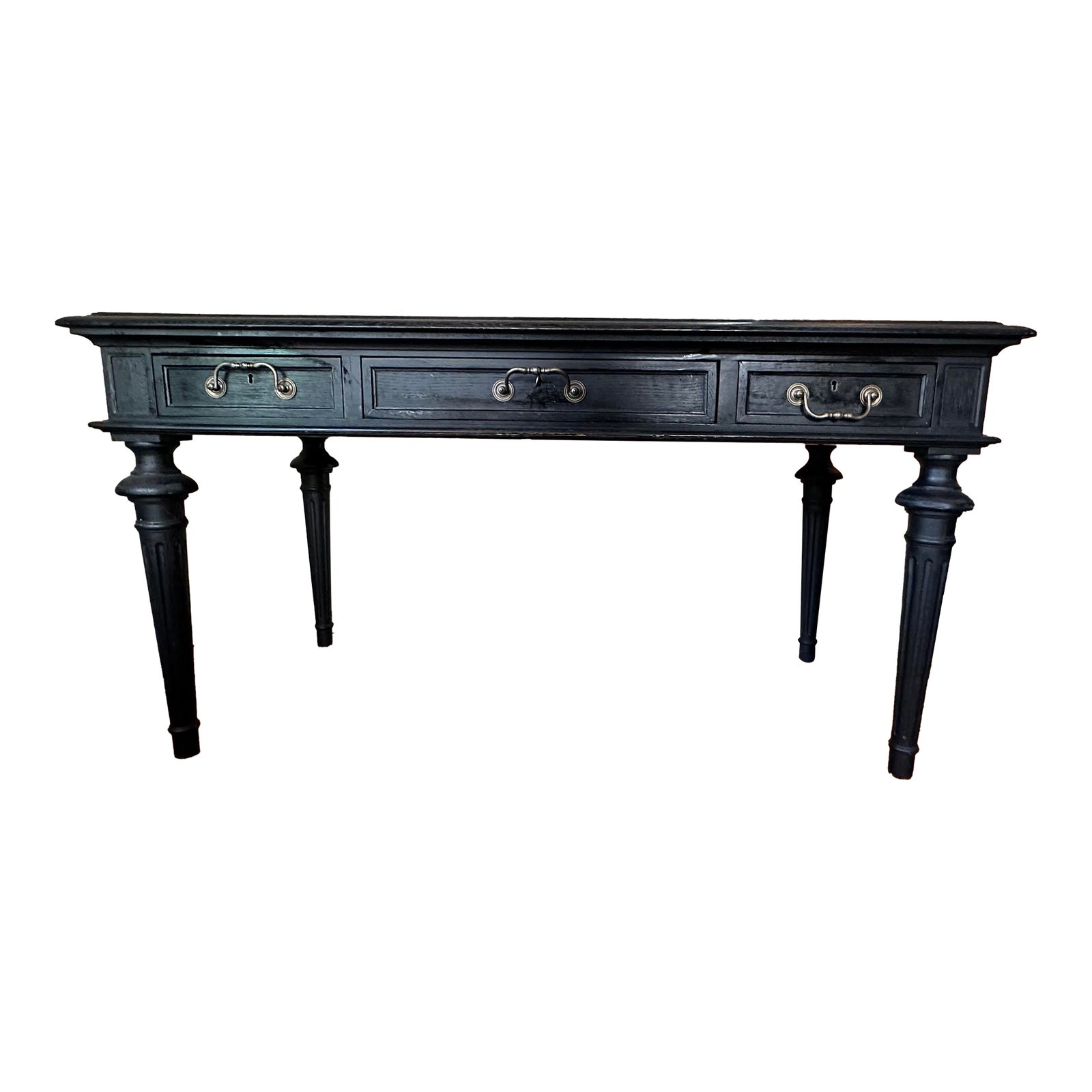 French Partner Desk Restoration Hardware Chairish