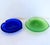 Mid-Century Modern Kosta Boda Glass Shallow Bowls, Set of 2 For Sale - Image 3 of 7
