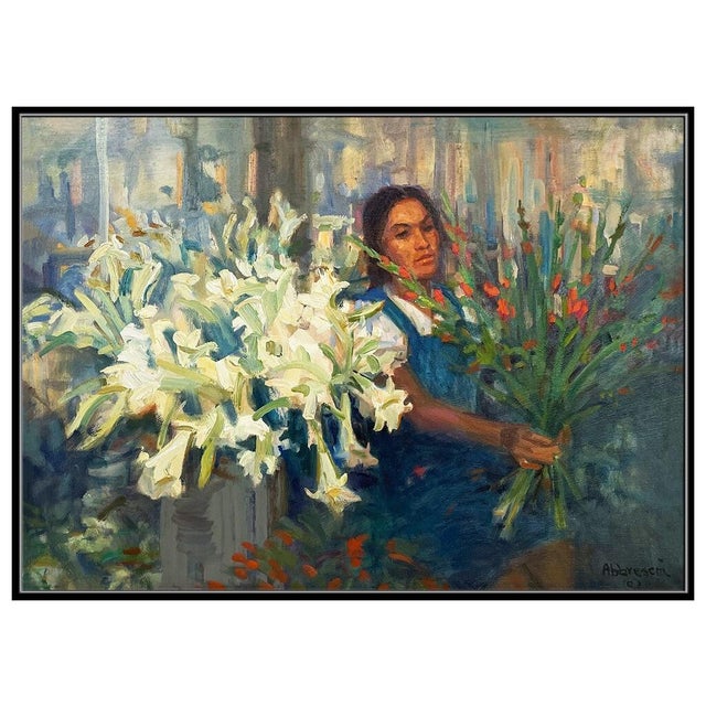 Message us to inquire about custom framing options! (Included for free with every purchase) The artwork here, "Ramillete...