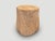 Contemporary Andrianna Shamaris Minimalist Bleached Teak Wood Side Table For Sale - Image 3 of 5