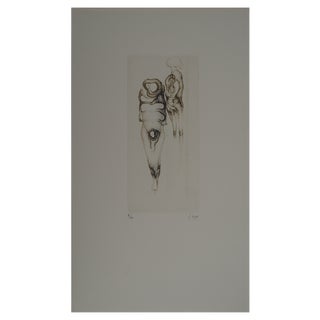 Fred Deux, Rooted Bodies, Original Engraving For Sale