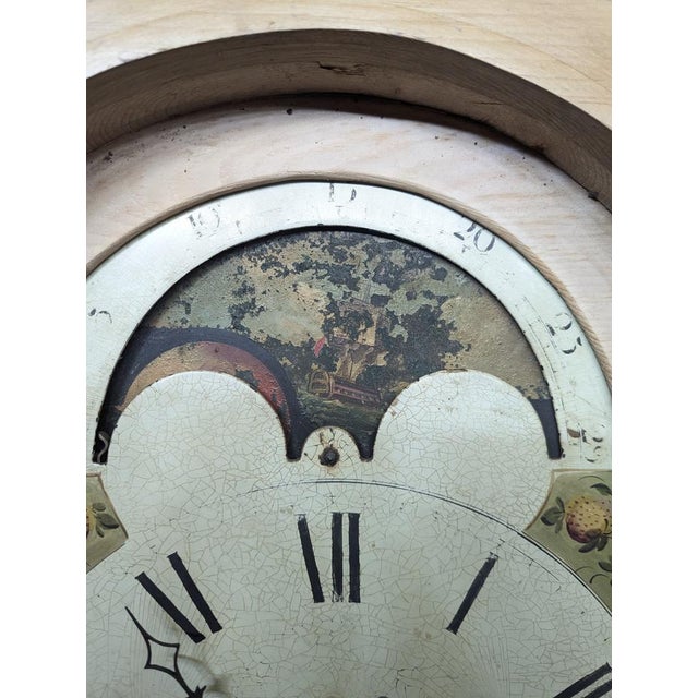 English Clock Face by Fred Scott Dundee for Walker and Hughes Movement For Sale - Image 6 of 9