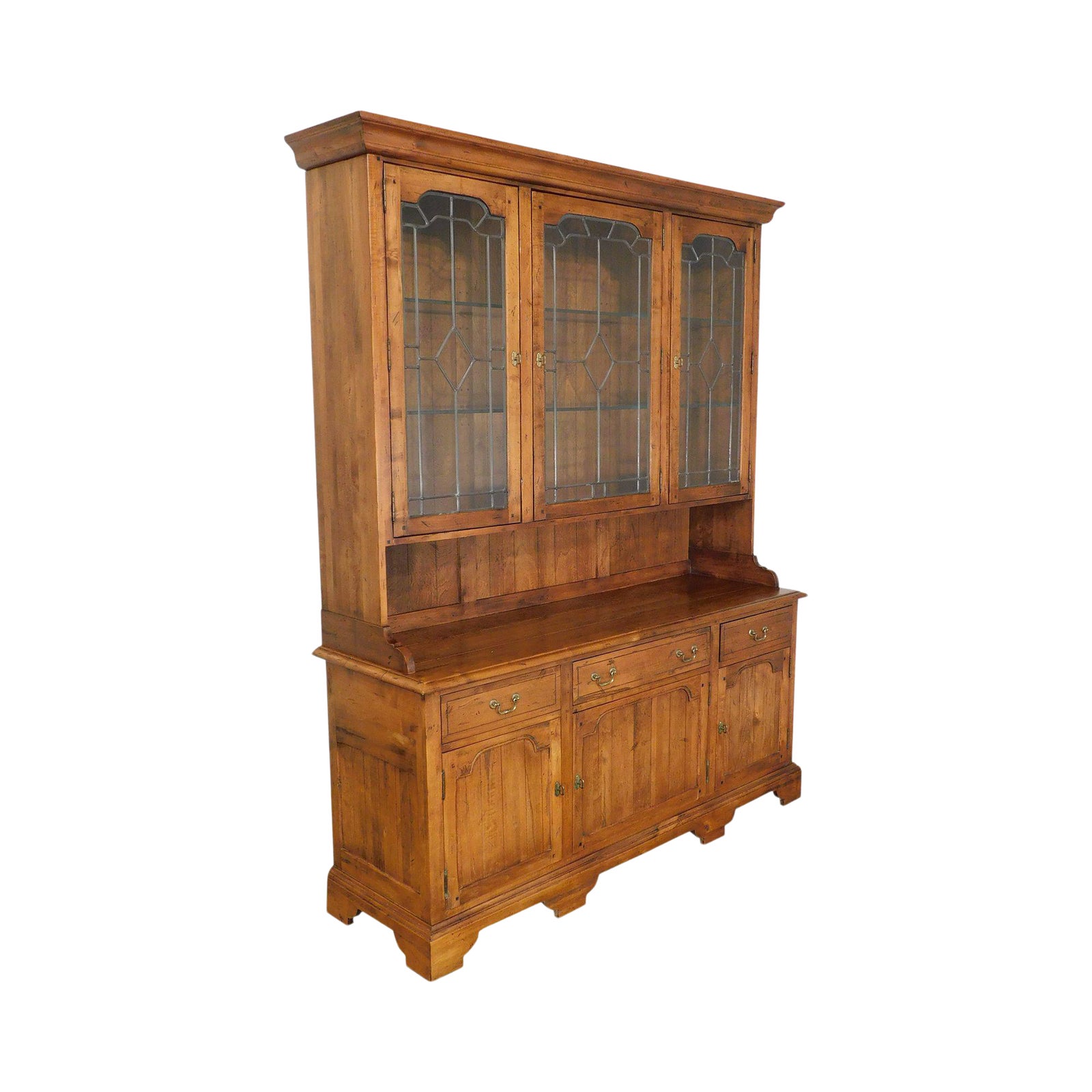 Ethan Allen Old World TreasuresStep Back Hutch China Chairish