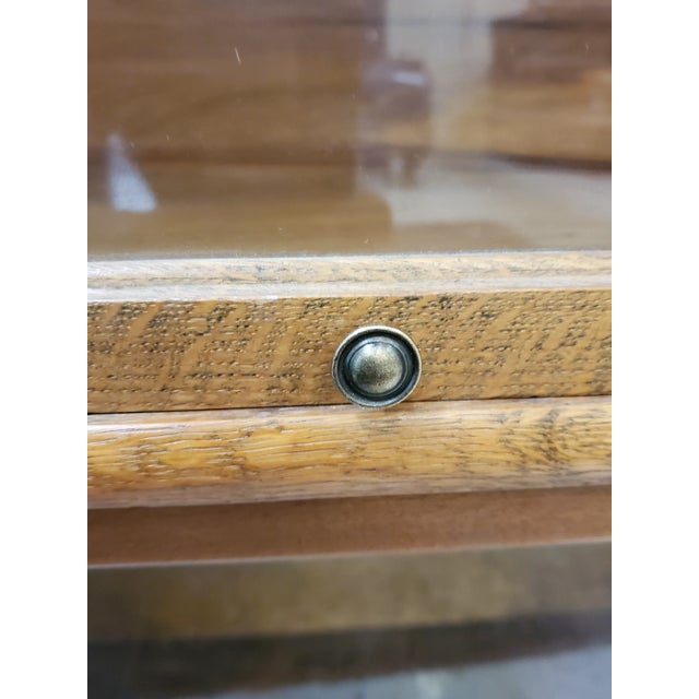 Antique Tall Globe Wernicke Quarter Sawn Oak Barrister Lawyer Bookcase 6 Stacks 1910s For Sale - Image 12 of 12