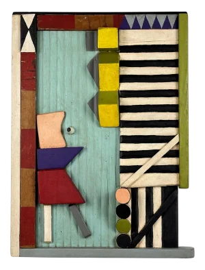 Geometrien Decorative Wall Panel by Ludwig Theodor Gloss, Germany, 1961