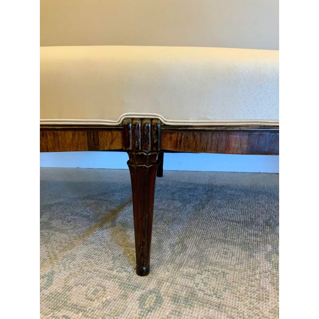 Art Deco Antique French Art Deco Rosewood Sofa For Sale - Image 3 of 9