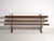 Antique Bench in Iron and Pine, Central Europe, 1920 For Sale - Image 6 of 10