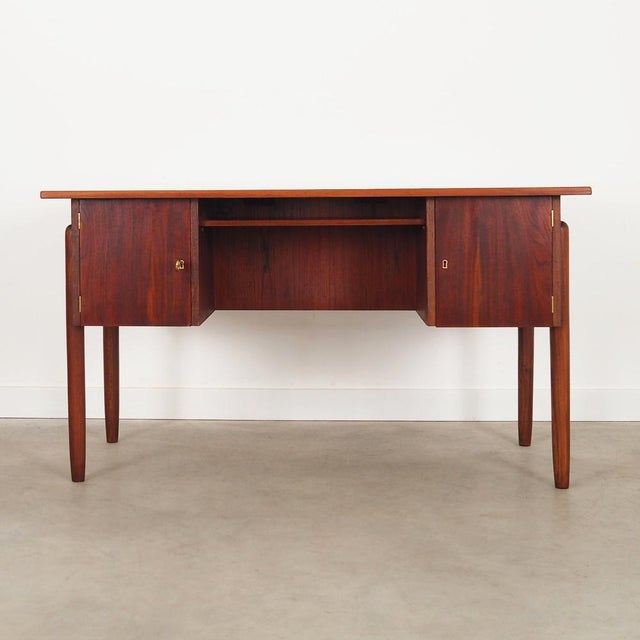 Danish Teak Desk, 1960s For Sale - Image 18 of 18