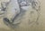1990s Lot of 2 Vintage Original Sketch Drawings by Alexia Scott, American Artist, 1995 For Sale - Image 5 of 9