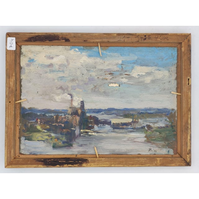 José Maria Prim Guyto, Expressionist Landscape, 1920s, Oil Painting For Sale - Image 4 of 8