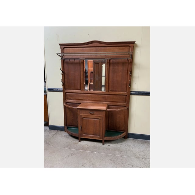 Antique Art Nouveau Wardrobe, 1910 For Sale - Image 9 of 9