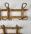 Italian French Bamboo Rattan Coat Hanger, 1960s For Sale - Image 6 of 7
