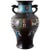 20th Century Japanese Bronze Champlevé Enamel Vase For Sale