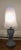 Art Deco End of Day Blue Glass Lamp and Glass Shade, 1960s For Sale - Image 6 of 9