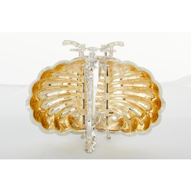 Metal Antique English Silverplate Tableware Piece For Sale - Image 7 of 13