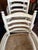 1990s Set of 4 Ladder Back French Country Roller Chairs For Sale In Kansas City - Image 6 of 11