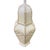 Vintage Faux Bamboo Palm Beach Regency Glazed Ceramic Lamps – Pair For Sale - Image 9 of 9