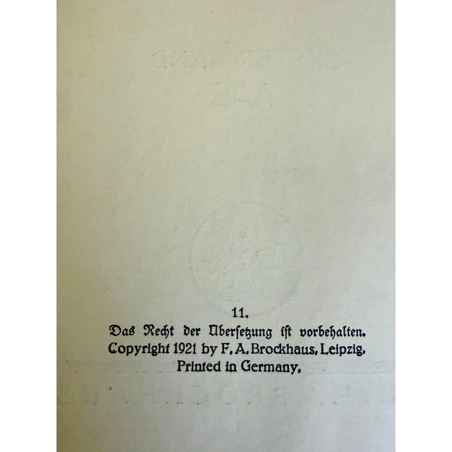 1926 German Brockhaus Handbuch Des Wissens Encyclopedia Books, Complete Set of 4 For Sale - Image 10 of 14