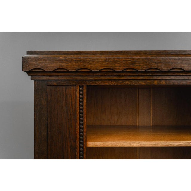 Art Nouveau Linen Cupboard in Oak, Early 20th Century For Sale - Image 14 of 18