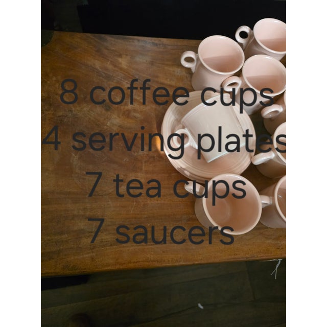 Collection of Retired Rose Fiesta Serveware For Sale - Image 4 of 9