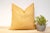 Textile Indian Yellow Handmade Pillow Cover For Sale - Image 7 of 7