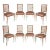Set of Eight Continental Dining Chairs in the Neoclassic Manner For Sale