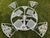 Meadowcraft Vintage Meadowcraft “Meadow Rose” Wrought Iron Dining Set, 5 Pieces For Sale - Image 4 of 12