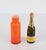 Mid-Century Cased Vase in Orange Murano Glass, Italy, 1970s For Sale - Image 3 of 14