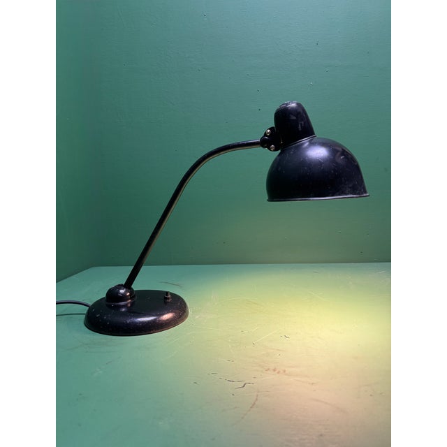 Bauhaus Model 6556 Table Lamp by Christian Dell from Kaiser-Leuchten, 1930s For Sale - Image 3 of 9