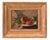 Auguste Aridas, Small Still Life with Pomegranate, 19th Century, Oil on Canvas, Framed For Sale - Image 10 of 10