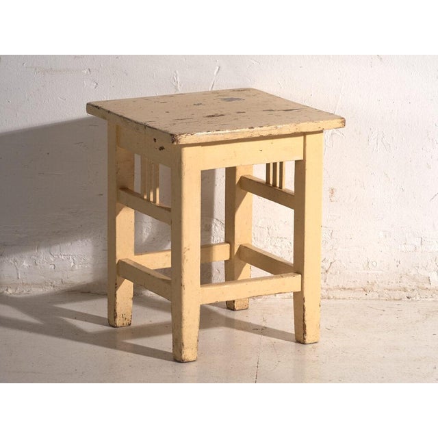 Wood Bedside Tables in Pine Wood, Central Europe, 1940, Set of 2 For Sale - Image 7 of 11