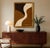 Cream Silk Current Modern Painting Framed by Bryan Boomershine For Sale - Image 8 of 10