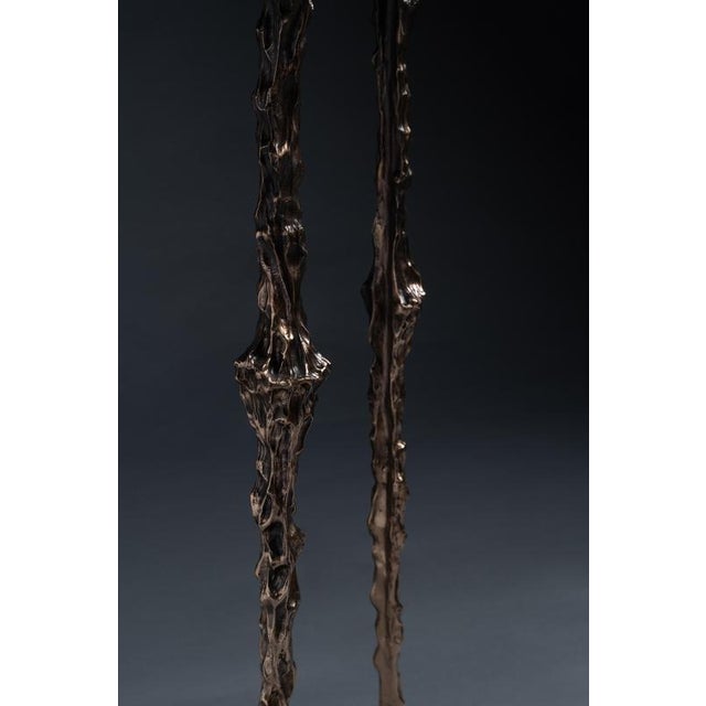 Medium Shes Lost Control Pedestal in Cast Bronze by William Guillon For Sale - Image 15 of 17