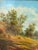 Mid-19th Century English Country Landscape Oil in Ornate Giltwood Frame For Sale - Image 13 of 15