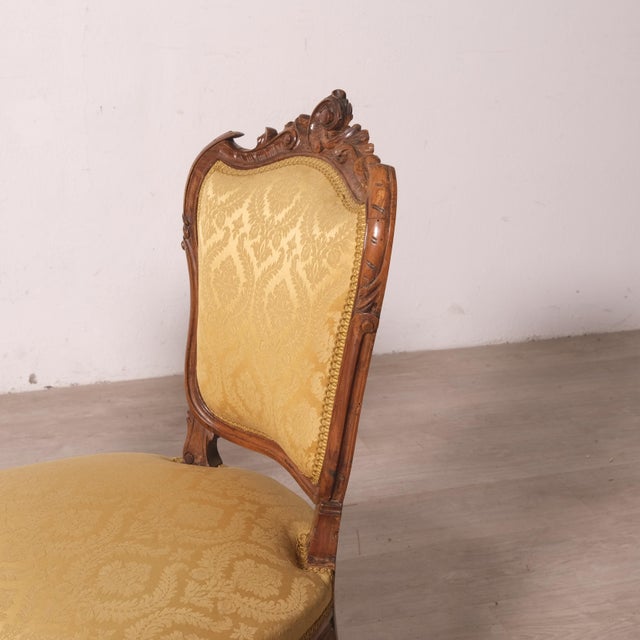 Antique Italian Louis XV Style Chairs, Early 1900s, Set of 2 For Sale - Image 18 of 18