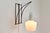 Modernist Wall Sconce Wire Metal Glass 1970s For Sale - Image 10 of 10