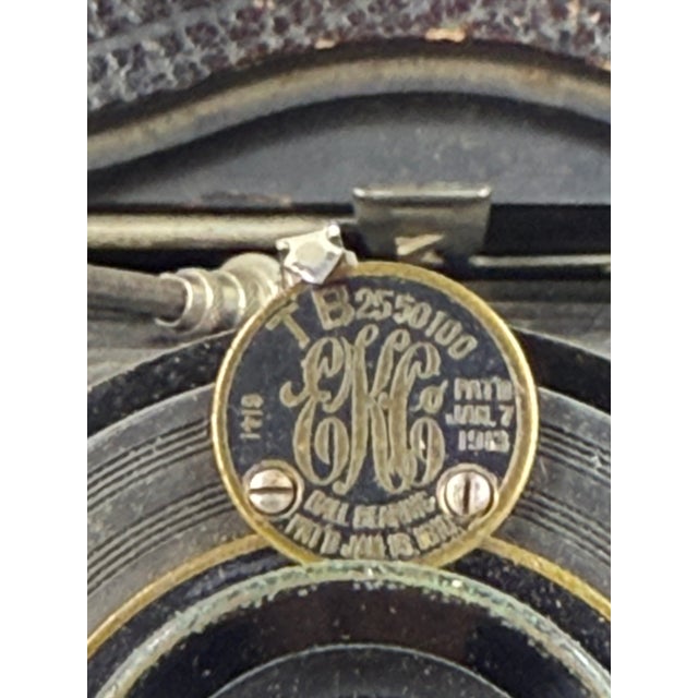 Art Deco 1910s Eastman Kodak No.3A Folding Bellows Camera - Industrial Decor Prop For Sale - Image 3 of 5