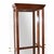 Brown 1980s Pulaski Lighted Glass Curio Cabinet With Mirrored Back For Sale - Image 8 of 10